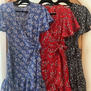 Wrap Dress Bundle of 3